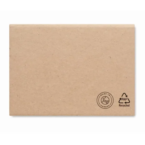 Gift Campaign Blocchetto memo con segnapagine copertina riciclata Reciclo> Post-It E Memo