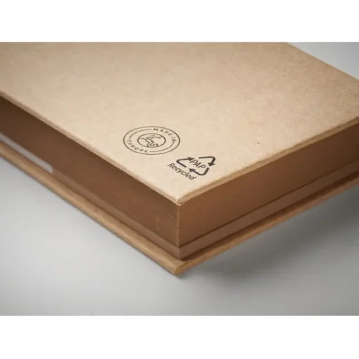 Gift Campaign Blocchetto memo con segnapagine copertina riciclata Reciclo> Post-It E Memo