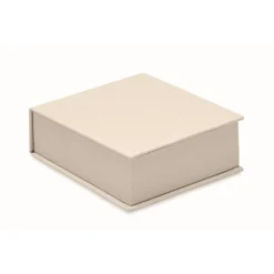 Gift Campaign Blocchetto memo quadrato copertina riga riciclata EcoMilk> Post-It E Memo