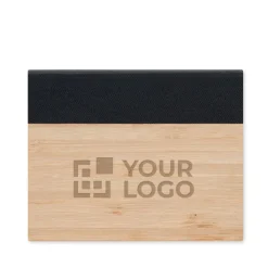 Gift Campaign Blocchi memo adesivi e segnapagine in copertina bambù Bamboo></noscript> Post-It E Memo