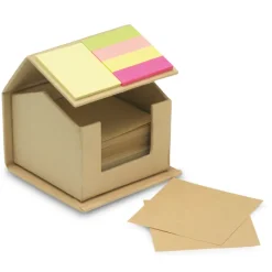 Gift Campaign Blocco memo a forma di casa con sticker segnapagina EcoHome></noscript> Post-It E Memo