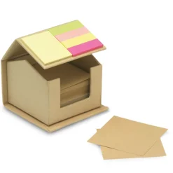 Gift Campaign Blocco memo a forma di casa con sticker segnapagina EcoHome></noscript> Post-It E Memo