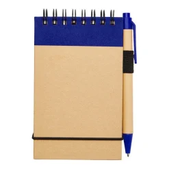 Gift Campaign Blocco note A7 in carta riciclata con spirale, fogli a righe e penna><noscript><img width=