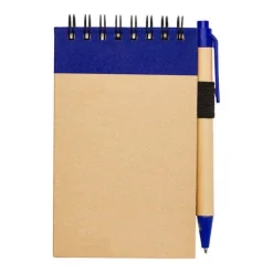 Gift Campaign Blocco note A7 in carta riciclata con spirale, fogli a righe e penna><noscript><img width=