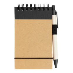 Gift Campaign Blocco note A7 in carta riciclata con spirale, fogli a righe e penna><noscript><img width=