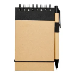 Gift Campaign Blocco note A7 in carta riciclata con spirale, fogli a righe e penna><noscript><img width=