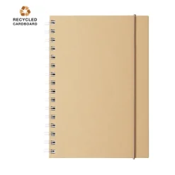 Gift Campaign Blocco note con logo A5 con elastico pagine a righe Notes EcoStyIe A5> Block Notes|Quaderni A5