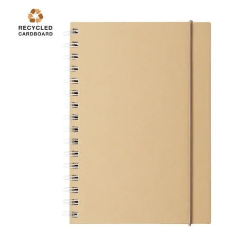 Gift Campaign Blocco note con logo A5 con elastico pagine a righe Notes EcoStyIe A5> Block Notes|Quaderni A5