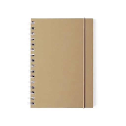 Gift Campaign Blocco note con logo A5 con elastico pagine a righe Notes EcoStyIe A5> Block Notes|Quaderni A5