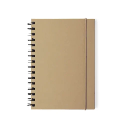 Gift Campaign Blocco note con logo A5 con elastico pagine a righe Notes EcoStyIe A5> Block Notes|Quaderni A5