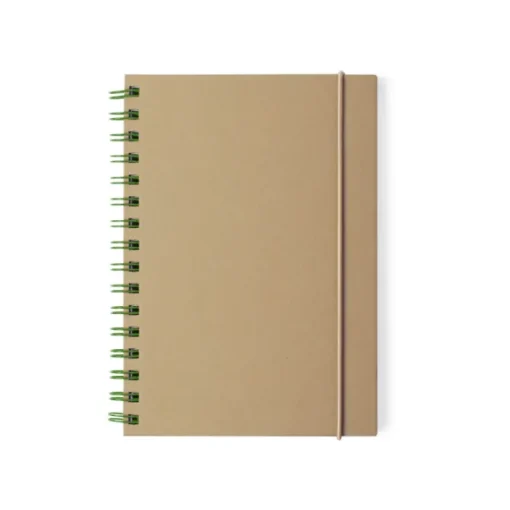 Gift Campaign Blocco note con logo A5 con elastico pagine a righe Notes EcoStyIe A5> Block Notes|Quaderni A5
