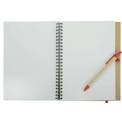 Gift Campaign Blocco note personalizzato A5 con penna e pagine bianche Colouring></noscript> Gadget Per La Scuola|Block Notes