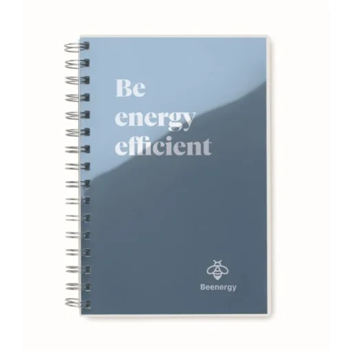Gift Campaign Blocco note personalizzato A5 con spirale fogli a righe Colors RPET> Taccuini Ecologici|Block Notes