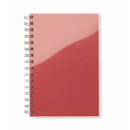 Gift Campaign Blocco note personalizzato A5 con spirale fogli a righe Colors RPET> Taccuini Ecologici|Block Notes