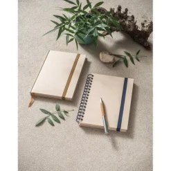 Gift Campaign Block notes A5 a righe con spirale e copertina in canna da zucchero></noscript> Taccuini Ecologici|Quaderni A5