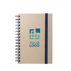 Gift Campaign Block notes A5 a righe con spirale e copertina in canna da zucchero></noscript> Taccuini Ecologici|Quaderni A5