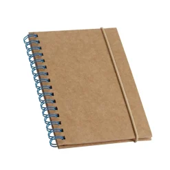 Gift Campaign Block notes A6 con elastico fogli riciclati a righe Spiral Eco><noscript><img width=