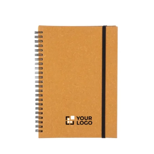 Gift Campaign Block notes A5 con pagine a righe e copertina in pelle riciclata> Taccuini Ecologici|Quaderni A5