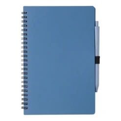 Gift Campaign Block notes A5 con penna coordinata in paglia di grano pagine a righe> Taccuini Con Penna