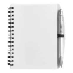 Gift Campaign Block notes A6 con spirale pagine a righe e penna a inchiostro blu> Block Notes|Taccuini Tascabili E Quadernini A6