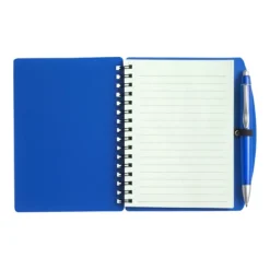 Gift Campaign Block notes A6 con spirale pagine a righe e penna a inchiostro blu></noscript> Block Notes|Taccuini Tascabili E Quadernini A6