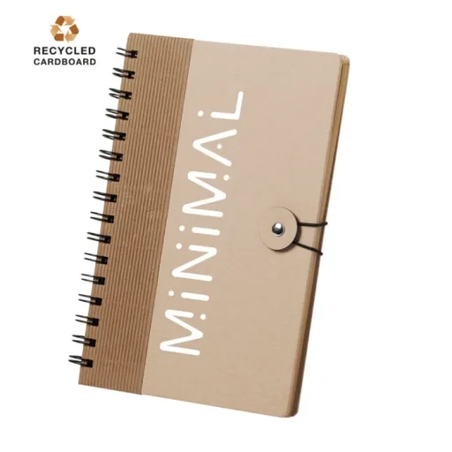 Gift Campaign Block notes A5 copertina riciclata con elastico pagine a righe Closure> Gadget Ecologici|Taccuini Ecologici