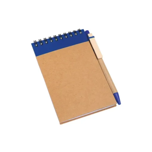 Gift Campaign Block notes A6 in cartone riciclato con pagine neutre e penna nera> Taccuini Tascabili E Quadernini A6