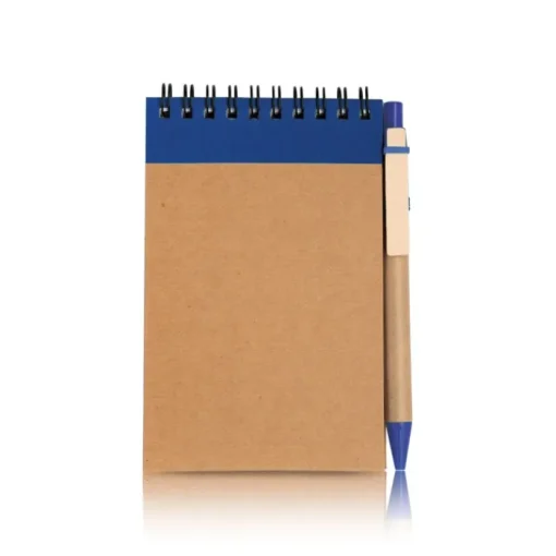 Gift Campaign Block notes A6 in cartone riciclato con pagine neutre e penna nera> Taccuini Tascabili E Quadernini A6
