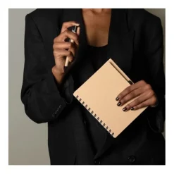 Gift Campaign Block notes carta riciclata con pagine neutre e penna a inchiostro blu></noscript> Taccuini Con Penna