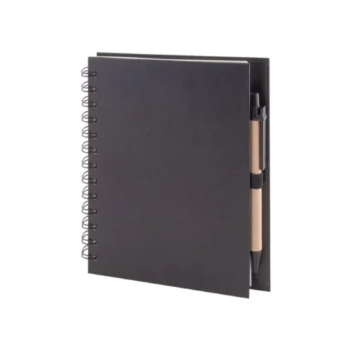 Gift Campaign Block notes carta riciclata con pagine neutre e penna a inchiostro blu> Taccuini Con Penna