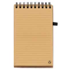 Gift Campaign Block notes con logo A6 con penna refill pagine righe CorkSpiral></noscript> Gadget Per L'Ufficio|Taccuini Con Penna