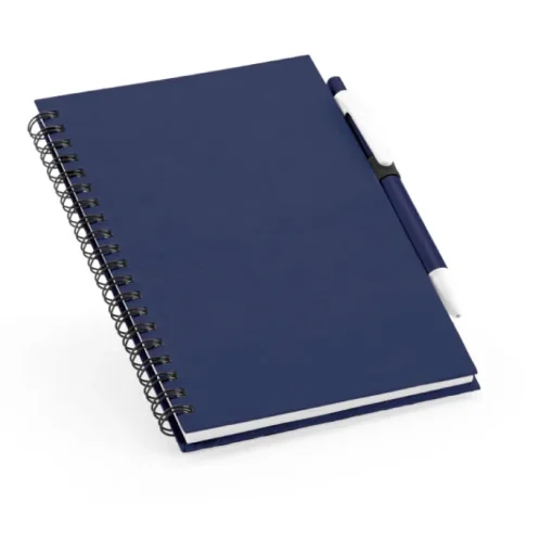 Gift Campaign Block notes con penna B6 80 fogli a righe carta riciclata Spiral Plus> Taccuini Con Penna|Block Notes