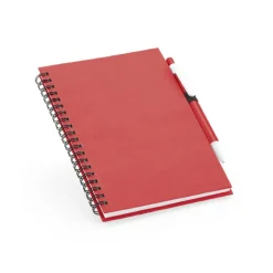 Gift Campaign Block notes con penna B6 80 fogli a righe carta riciclata Spiral Plus></noscript> Taccuini Con Penna|Block Notes