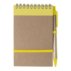 Gift Campaign Block notes con spirale A6 con penna 70 pagine a righe EcoSpiral></noscript> Taccuini Con Penna|Taccuini Ecologici