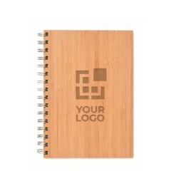 Gift Campaign Block notes ecologici personalizzati A5 bambù pagine a righe Conscious></noscript> Taccuini Ecologici|Block Notes