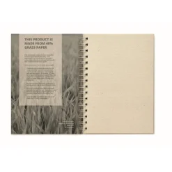 Gift Campaign Block notes ecologico A5 spiralato pagine a righe Grass Paper></noscript> Taccuini Ecologici|Block Notes