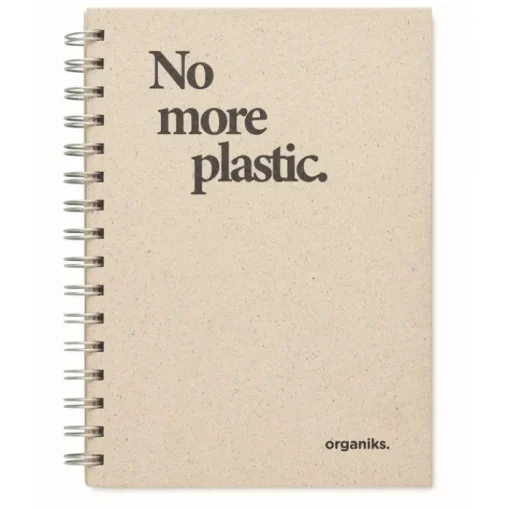 Gift Campaign Block notes ecologico A5 spiralato pagine a righe Grass Paper> Taccuini Ecologici|Block Notes