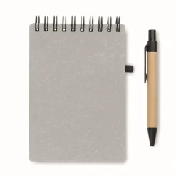 Gift Campaign Block notes ecologico tascabile B7 a righe con penna a inchiostro blu></noscript> Taccuini Ecologici|Taccuini Con Penna