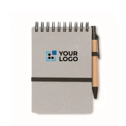 Gift Campaign Block notes ecologico tascabile B7 a righe con penna a inchiostro blu></noscript> Taccuini Ecologici|Taccuini Con Penna