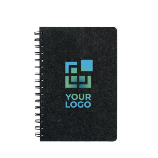 Gift Campaign Block notes in feltro riciclato copertina semirigida A5 pagine a righe> Taccuini Ecologici|Quaderni A5