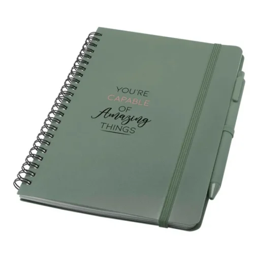 Gift Campaign Block notes in plastica raccolta in zone costiere A5 fogli a righe> Taccuini Ecologici|Quaderni A5
