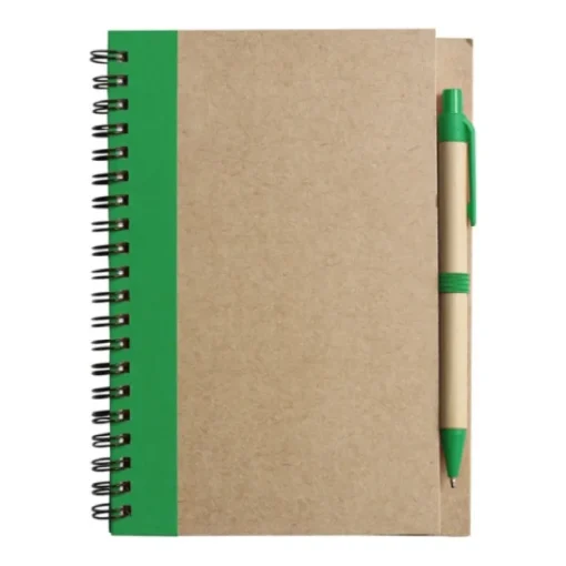 Gift Campaign Block notes personalizzato B6 fogli righe e penna refill blu EcoColors> Taccuini Con Penna|Taccuini Ecologici