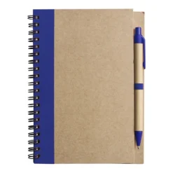 Gift Campaign Block notes personalizzato B6 fogli righe e penna refill blu EcoColors></noscript> Taccuini Con Penna|Taccuini Ecologici