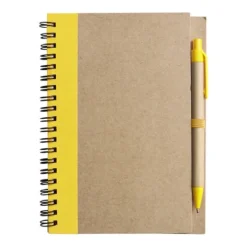 Gift Campaign Block notes personalizzato B6 fogli righe e penna refill blu EcoColors></noscript> Taccuini Con Penna|Taccuini Ecologici