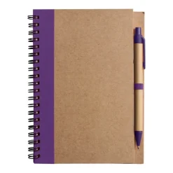 Gift Campaign Block notes personalizzato B6 fogli righe e penna refill blu EcoColors></noscript> Taccuini Con Penna|Taccuini Ecologici