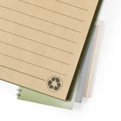 Gift Campaign Block notes personalizzati A5 rigidi pagine righe kraft CardBoard> Gadget Ecologici|Taccuini Ecologici