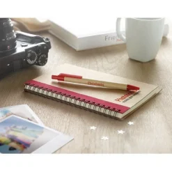 Gift Campaign Block notes personalizzato B6 pagine bianche penna refil blu EcoColors></noscript> Gadget Ecologici|Taccuini Con Penna