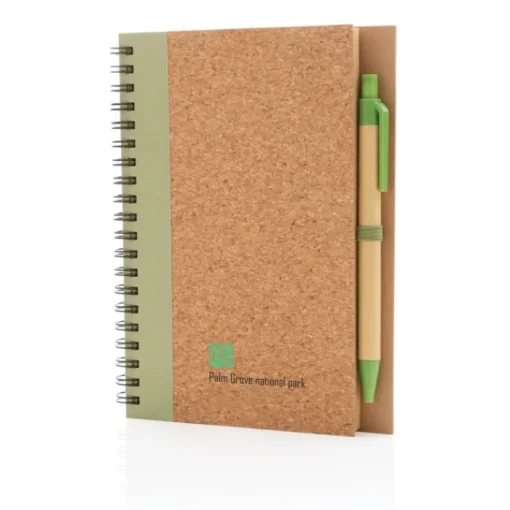 Gift Campaign Block notes personalizzato A5 con penna pagine a righe EcoCork Colors> Taccuini Con Penna|Taccuini Ecologici