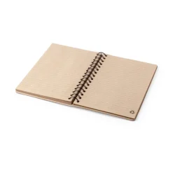 Gift Campaign Block notes promozionali A5 con elastico copertina in bambù Button> Gadget Ecologici|Taccuini Ecologici