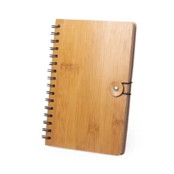 Gift Campaign Block notes promozionali A5 con elastico copertina in bambù Button></noscript> Gadget Ecologici|Taccuini Ecologici